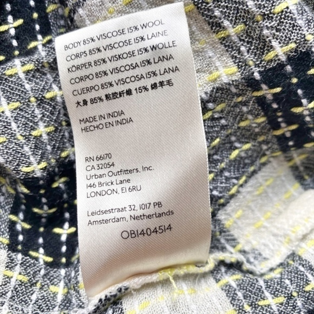 Pilcro Anthropologie Breezy Plaid Shirt - Picture 6 of 12